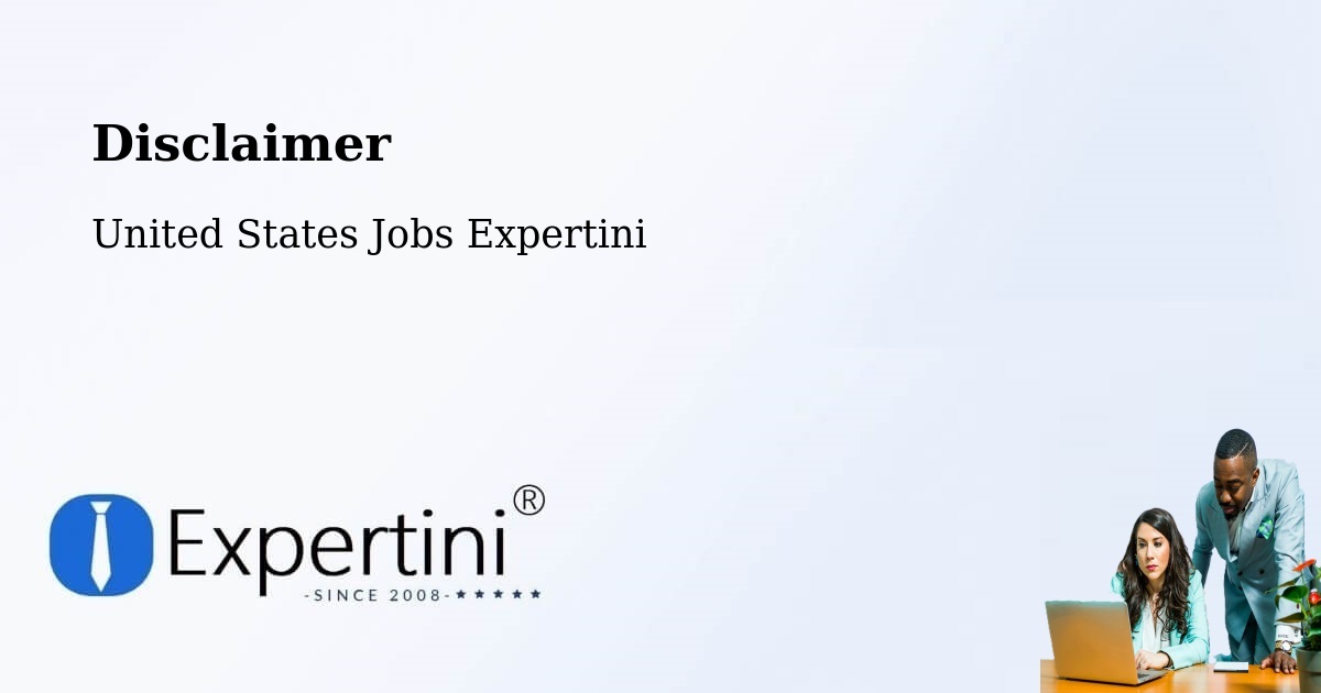 Disclaimer – England - United States Jobs Expertini